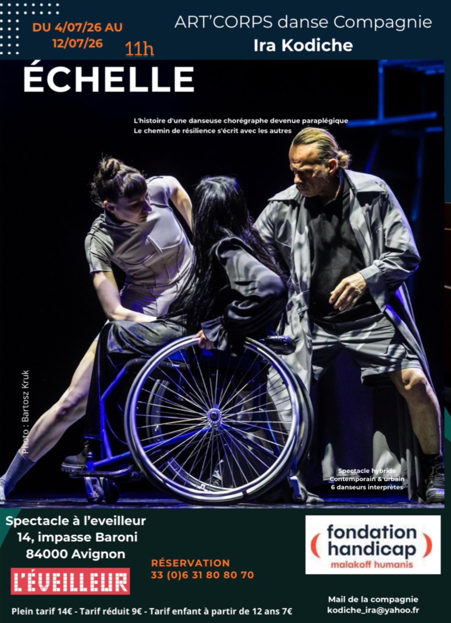 ÉCHELLE en tournée — Festival d'Avignon 2026